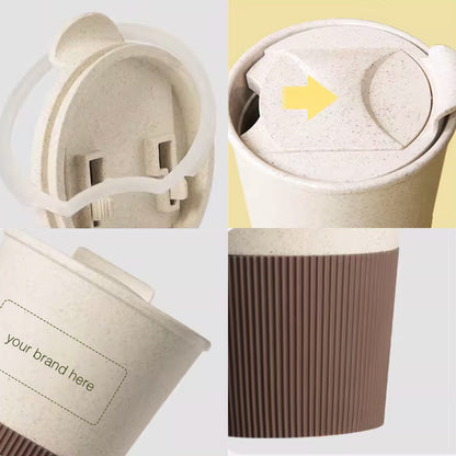 Wheat Straw Travel Cup