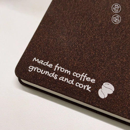 Coffee Grounds Notebook