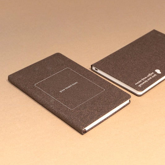 Coffee Grounds Notebook