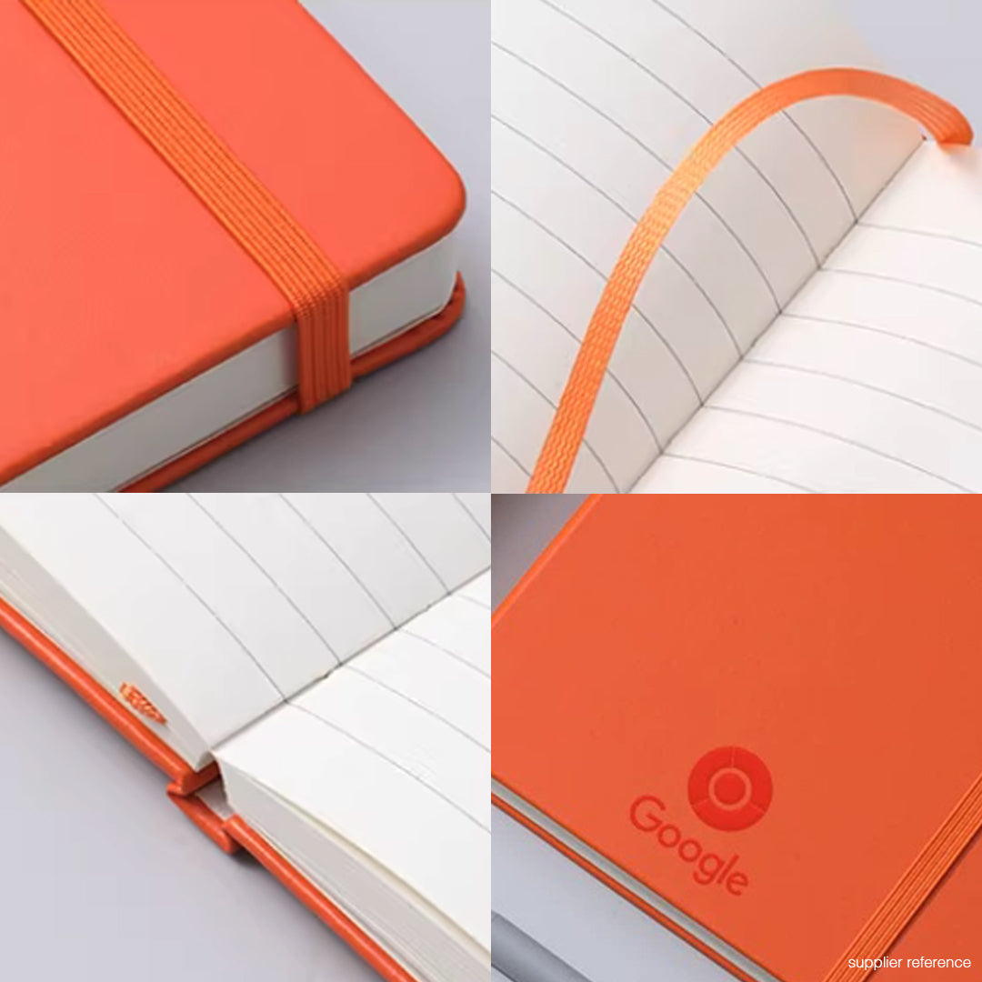 Hard Cover Notebook with Inner Pocket