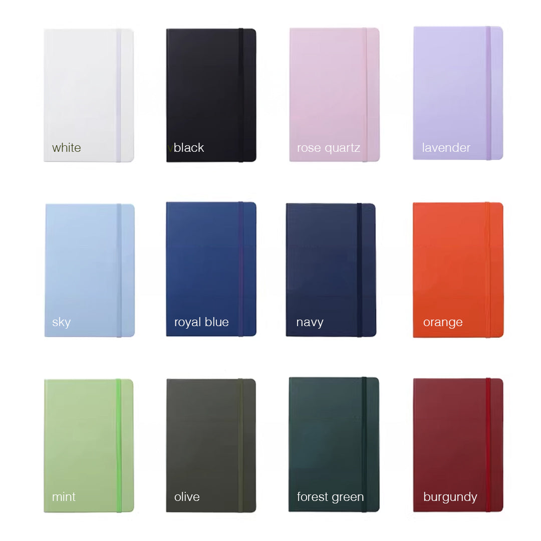 Hard Cover Notebook with Inner Pocket