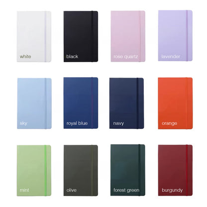 Hard Cover Notebook with Inner Pocket