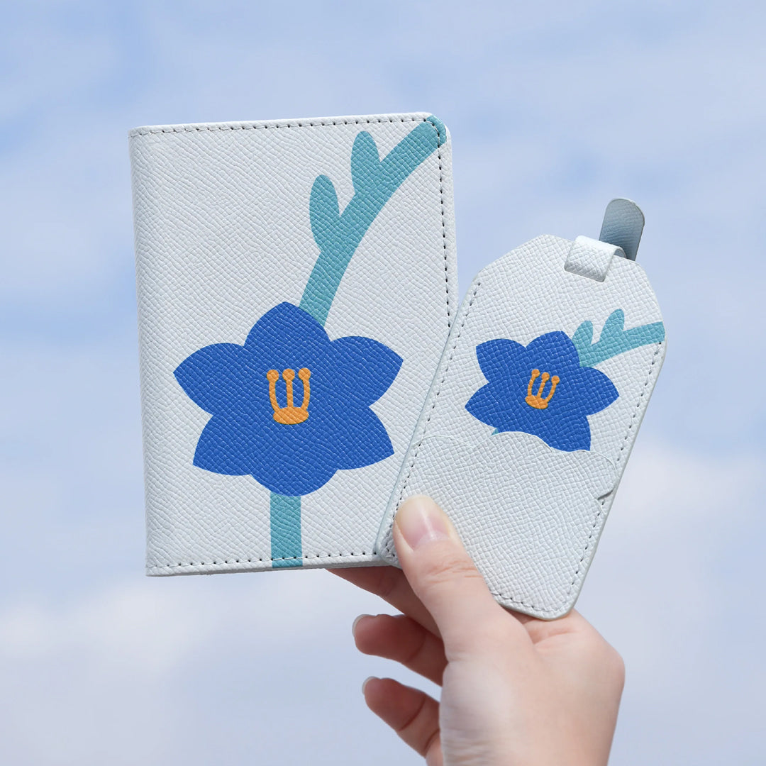 Passport Cover and Luggage Tag Set
