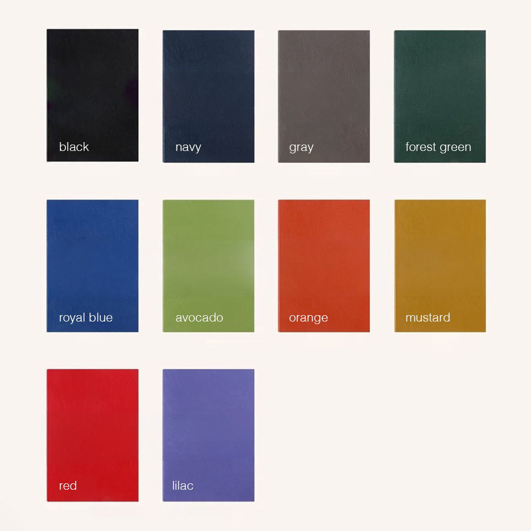 Soft Cover Notebook with Sprayed Edges